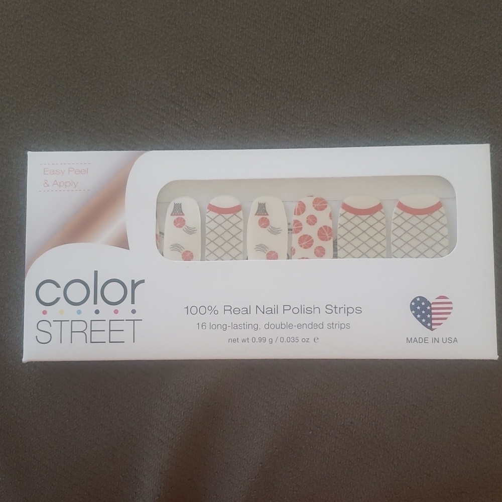 Slamdunk Basketball Nail Polish Strips - Picture 2 of 4